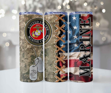 Marine Corps Tribute 20 oz Tumbler